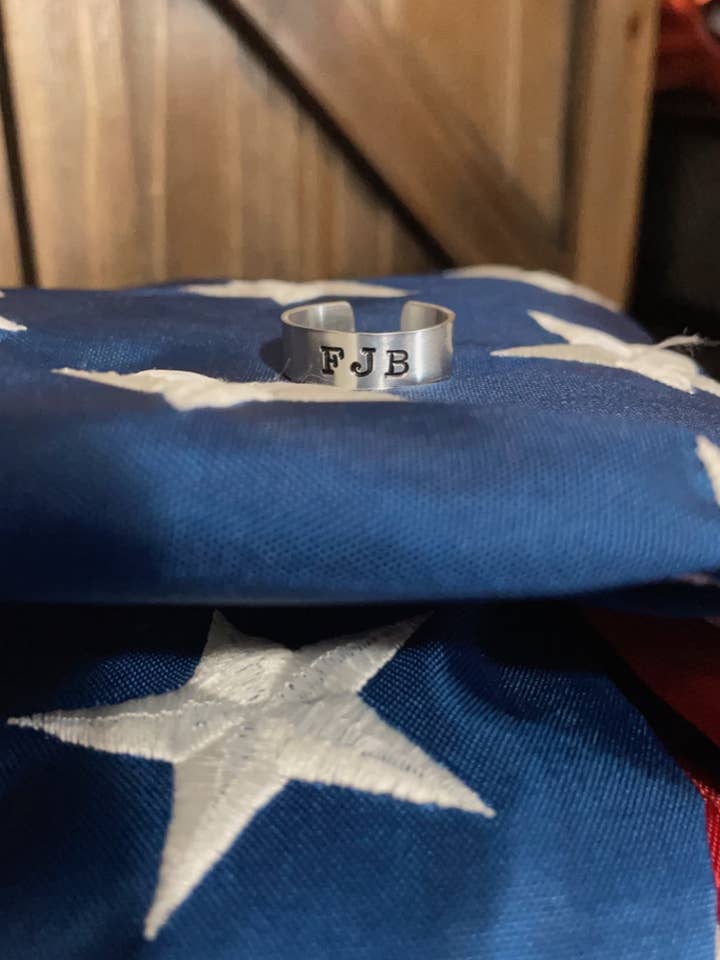 FJB thin ring for wholesale by Open Gate Designs