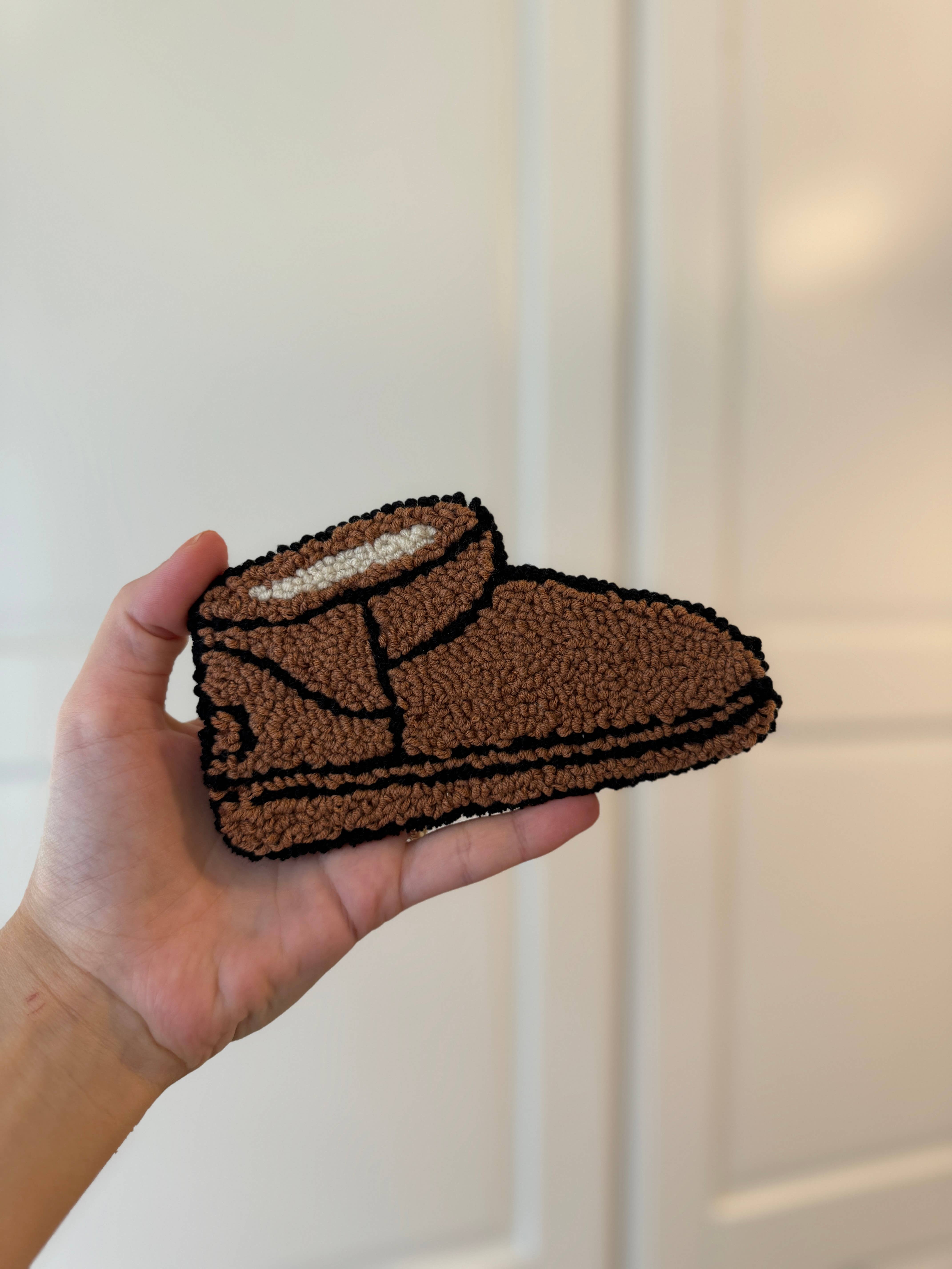 MUUDLAND - Wholesale Coasters - MUG RUG COASTERS PUNCH NEEDLE1