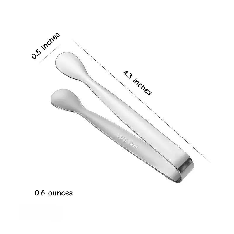 Otterware - Vendita all'ingrosso Pinze da cucina - Pinze multifunzione per zucchero/antipasti di design (finitura metallica)22