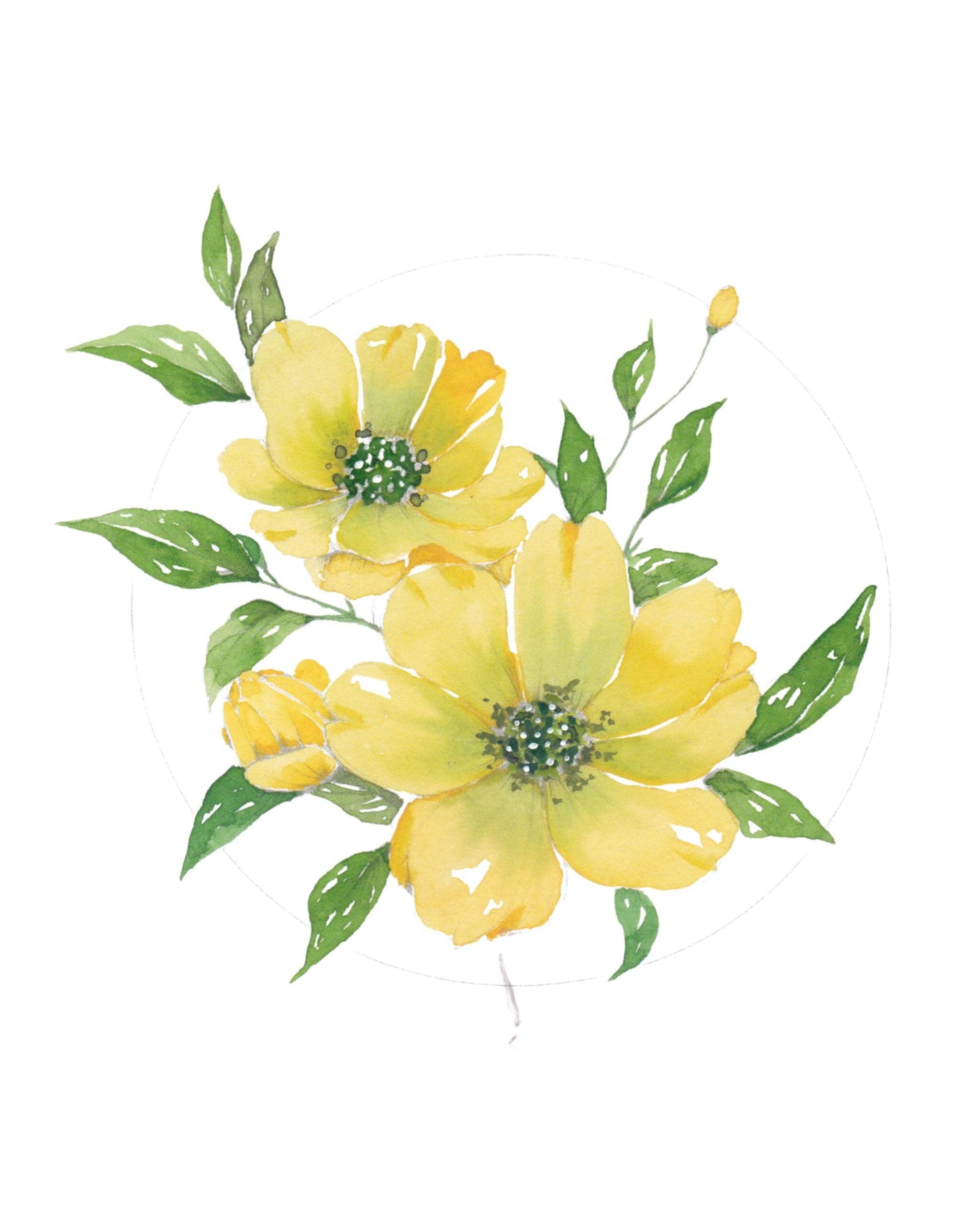 willowwolfe - Wholesale Sketchbook/Sketchpad - Bold Flowers Watercolor Workbook6