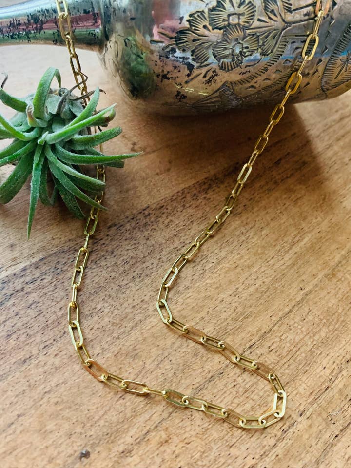 Secretary Chain - 14k Gold Fill for wholesale by Notions of Lovely