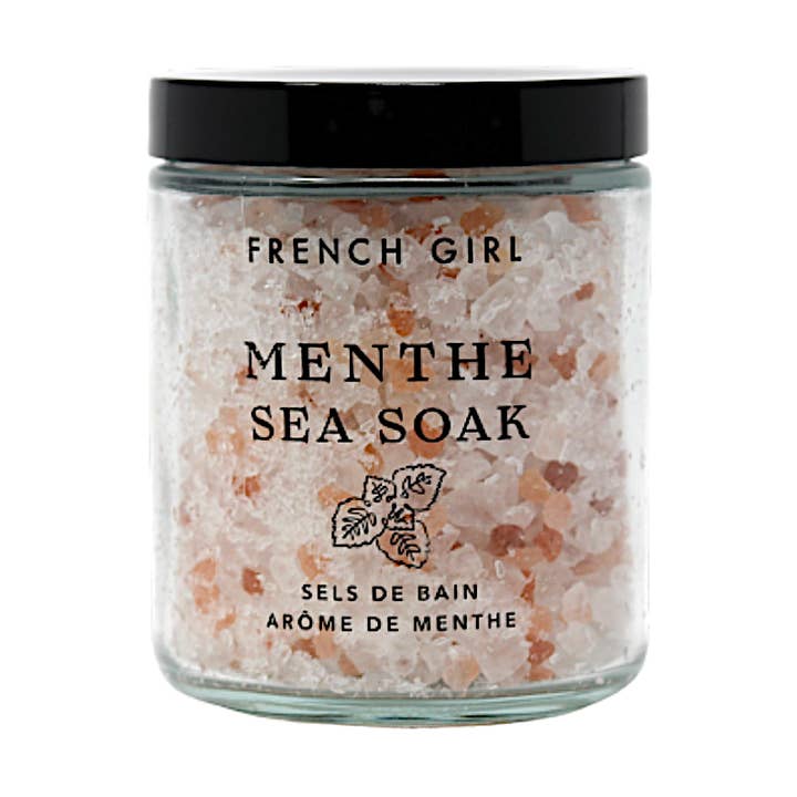 FRENCH GIRL - Wholesale Bath Salts - Organic Calming & Soothing Mint Bath Salts0
