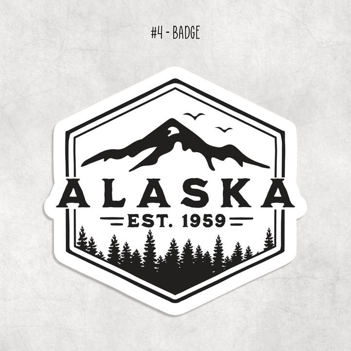 Expression Design Co - Wholesale Sticker - Alaska Stickers4