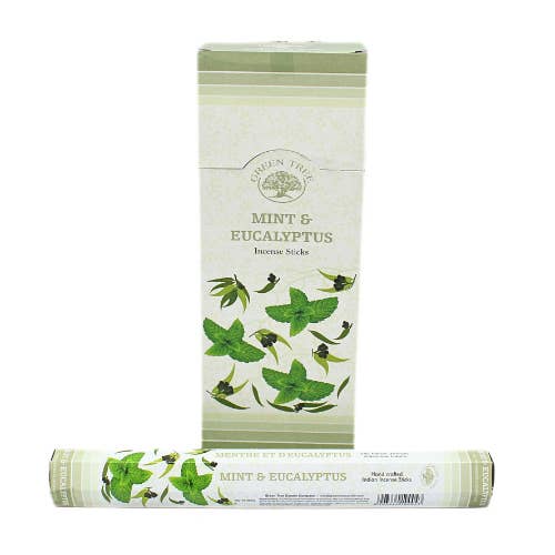Green Tree - Wholesale Incense - Green Tree Mint & Eucalyptus Incense1