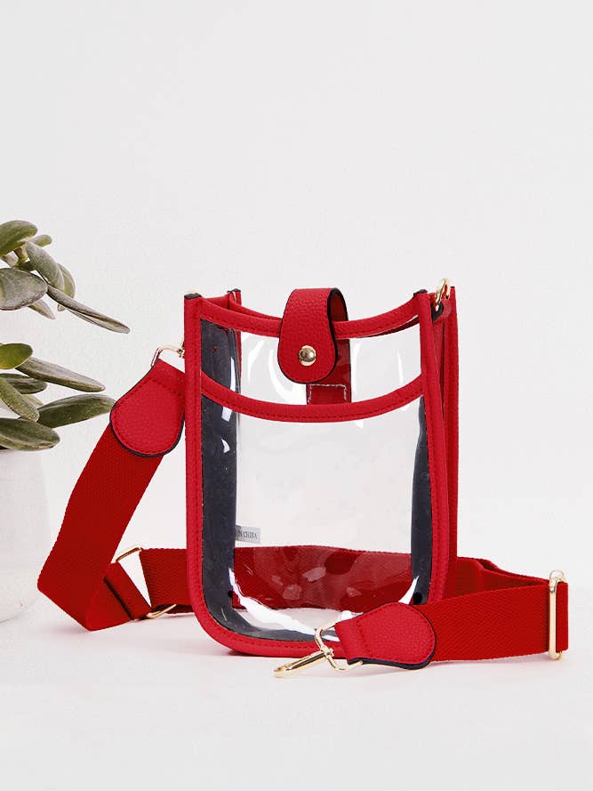 Clear Stadium Crossbody Mini Bag for wholesale by Hana