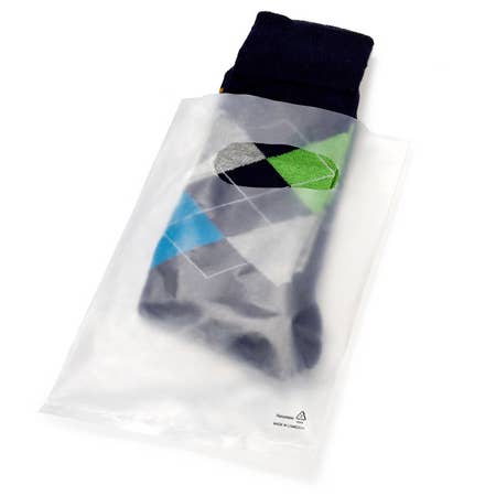Nashville Wraps - Wholesale Gift Bag - Frosted Plastic Merchandise Bags