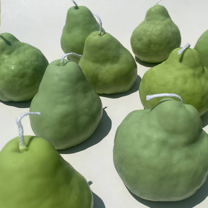 Verde Candela a forma di Pera Verde in vendita all'ingrosso su Faire