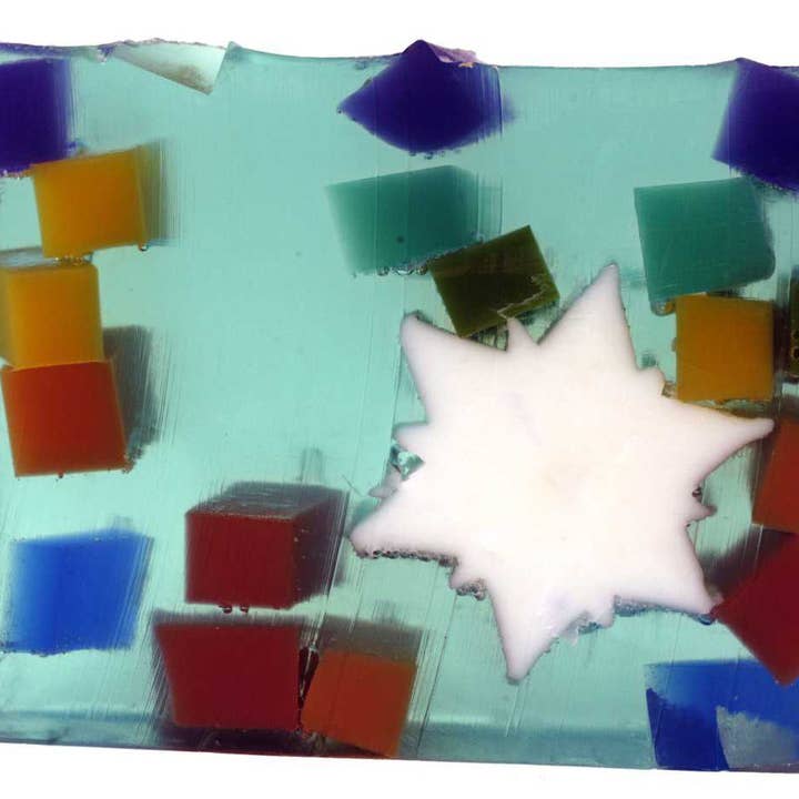 Sabonete de Natal Star of David de 5,5 onças por atacado de Soap By The Slice