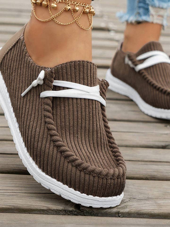 Threaded Pear - Vente Baskets à enfiler – femme - Chaussures décontractées Sophia Slip On10