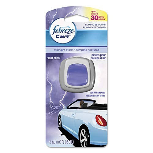 Shop The King - Wholesale Air Freshener - Febreze Car Vent MI Storm Single Box0