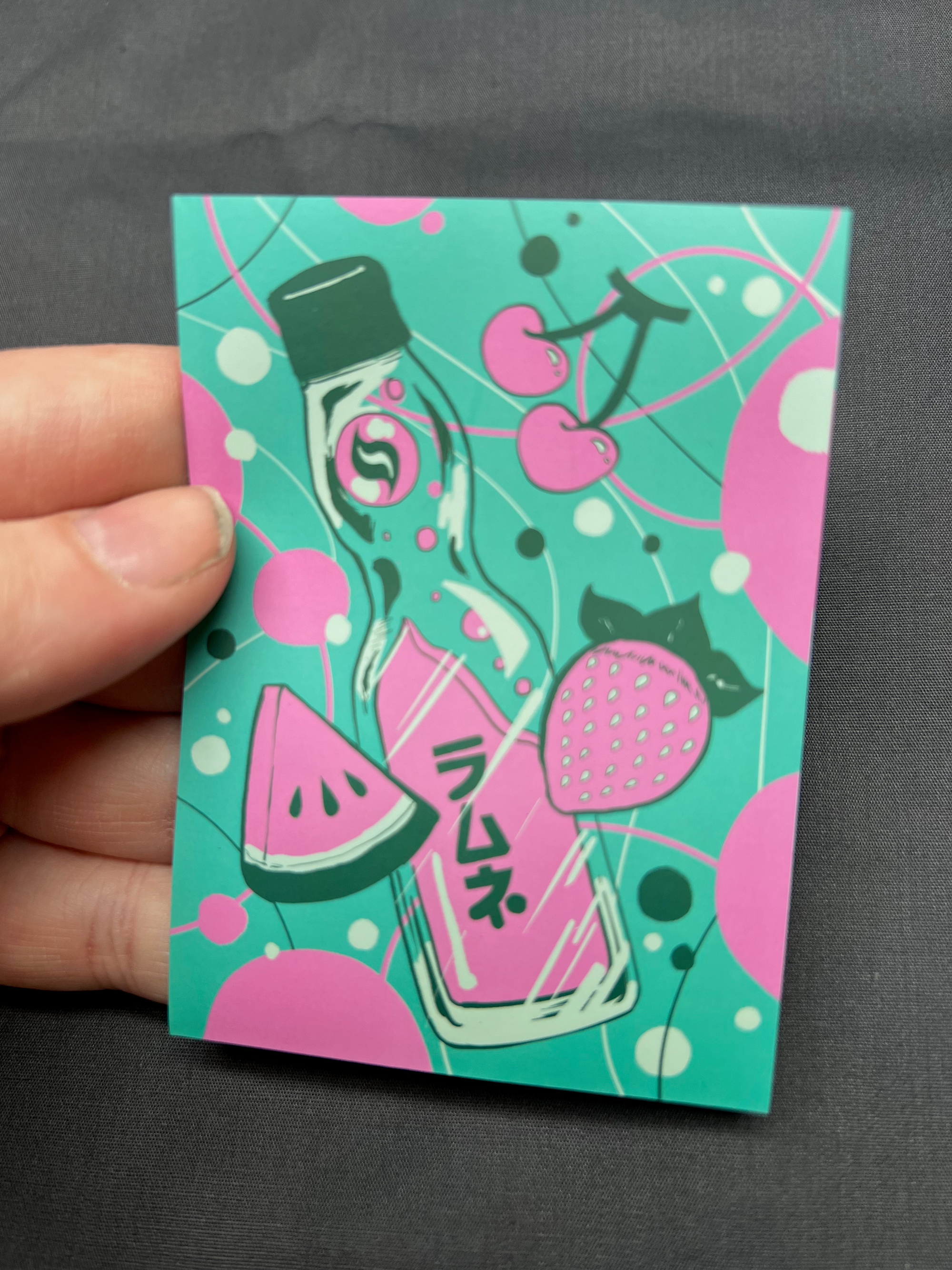 Weekend Anime & Games - Wholesale Card Game - Kawaii Custom Gaming Card Sleeves: Fruit & Ramune5