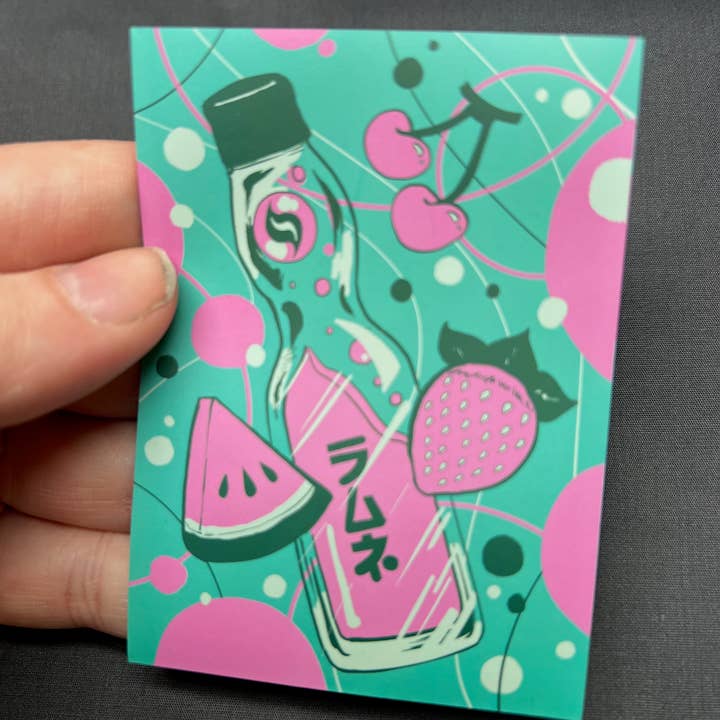 Weekend Anime & Games - Wholesale Card Game - Kawaii Custom Gaming Card Sleeves: Fruit & Ramune5