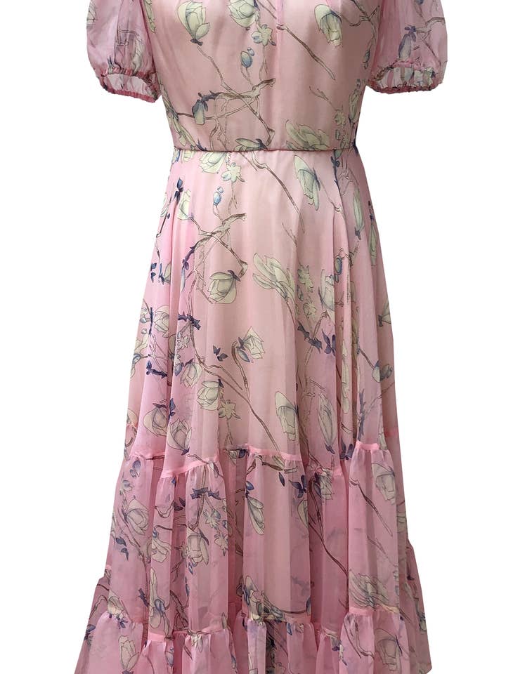 Abito estivo Kendra in chiffon per la vendita all'ingrosso da parte di Mellaris