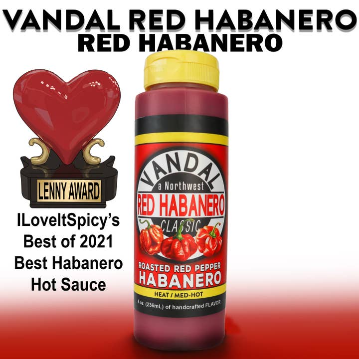 VRR: VANDAL RED HABANERO - Roasted Red Pepper Habanero for wholesale by Irish Spikes