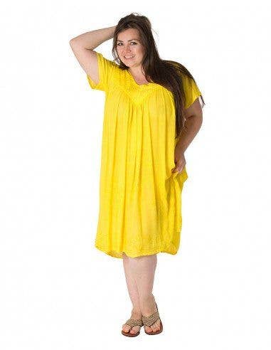 Kimago Look - Wholesale Dress - Women's - Plus Size Basic Dress