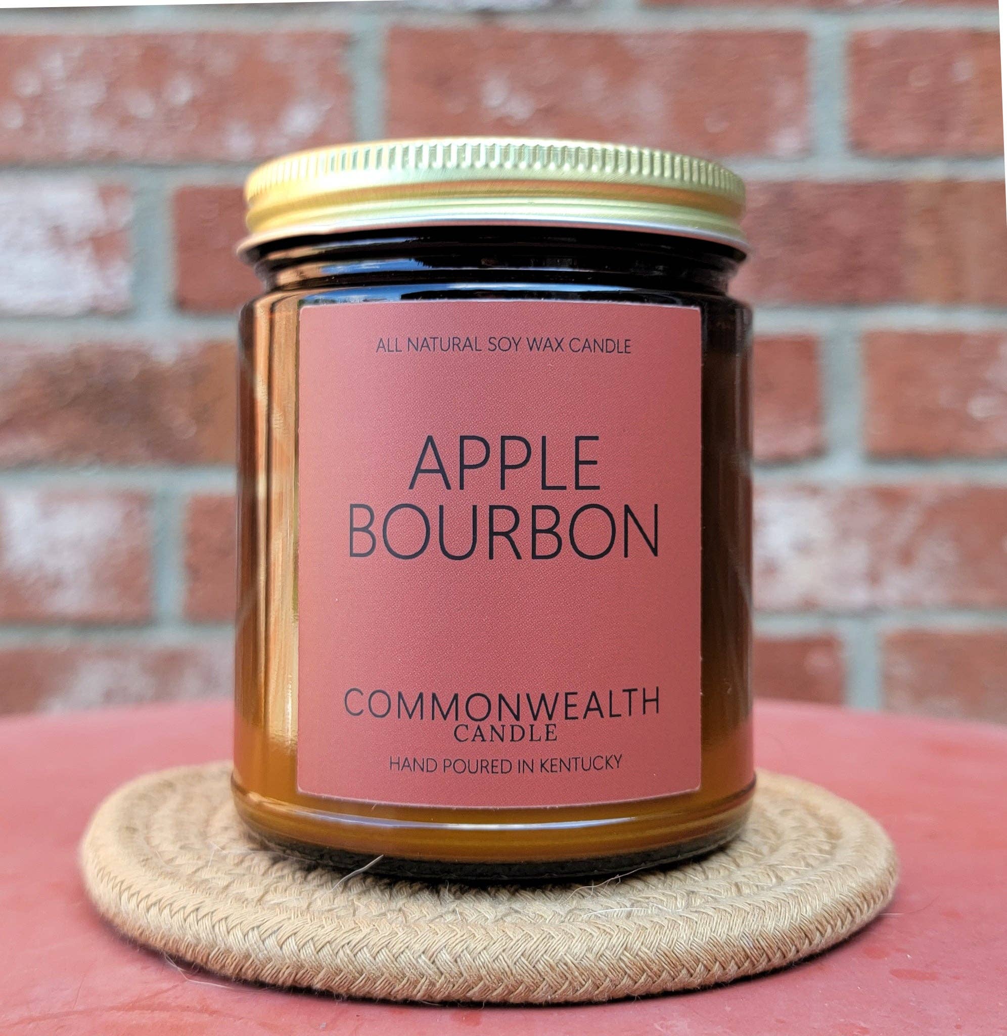 Commonwealth Candle - Wholesale Jar/Filled Candle - Apple Bourbon2