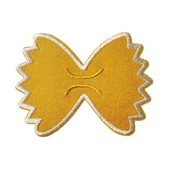 Farfalle Embroidered Patch for wholesale by Sparkletown Studios