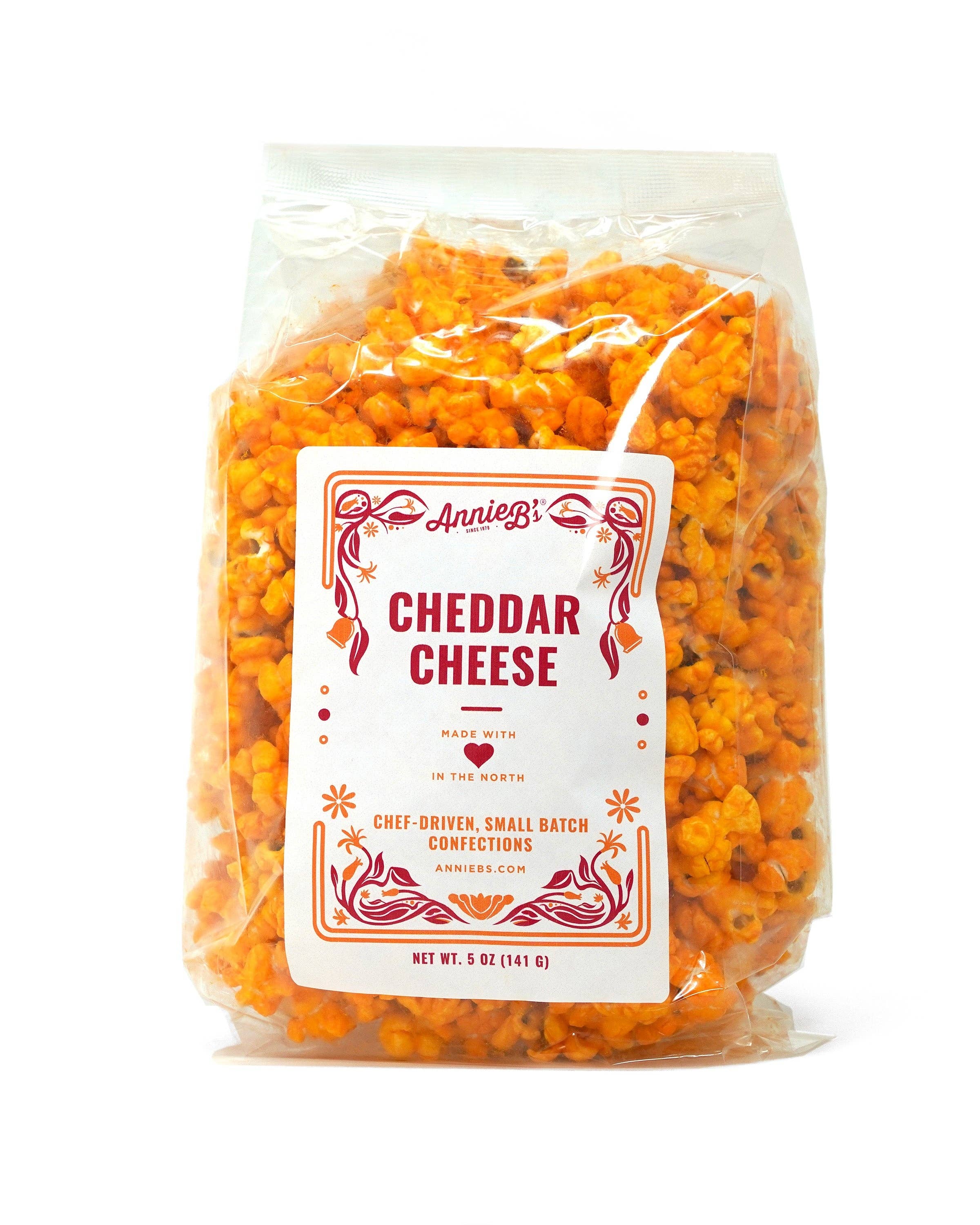 Annie B's - Wholesale Popcorn - Sharp Cheddar Cheese Popcorn Bag (5oz)