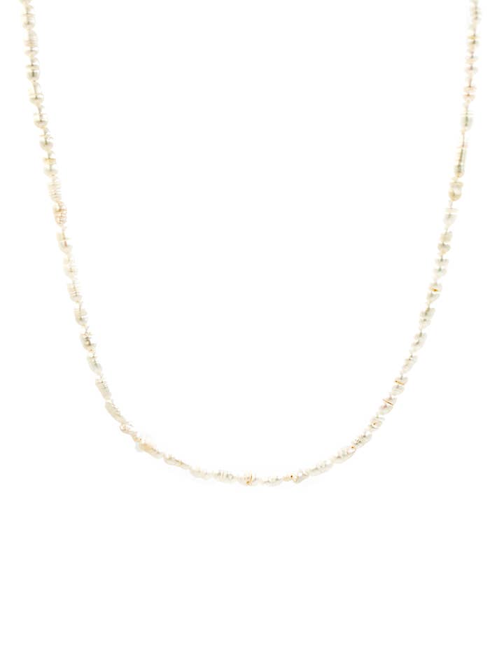 Tiny Pearl Necklace for wholesale by Paradigm Design