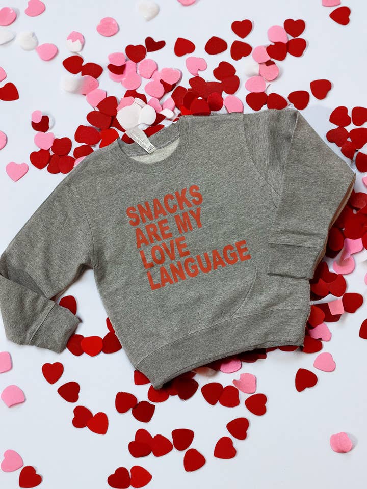 SNACKS ARE MY LOVE LANGUAGE for wholesale by Spirit+Tribe