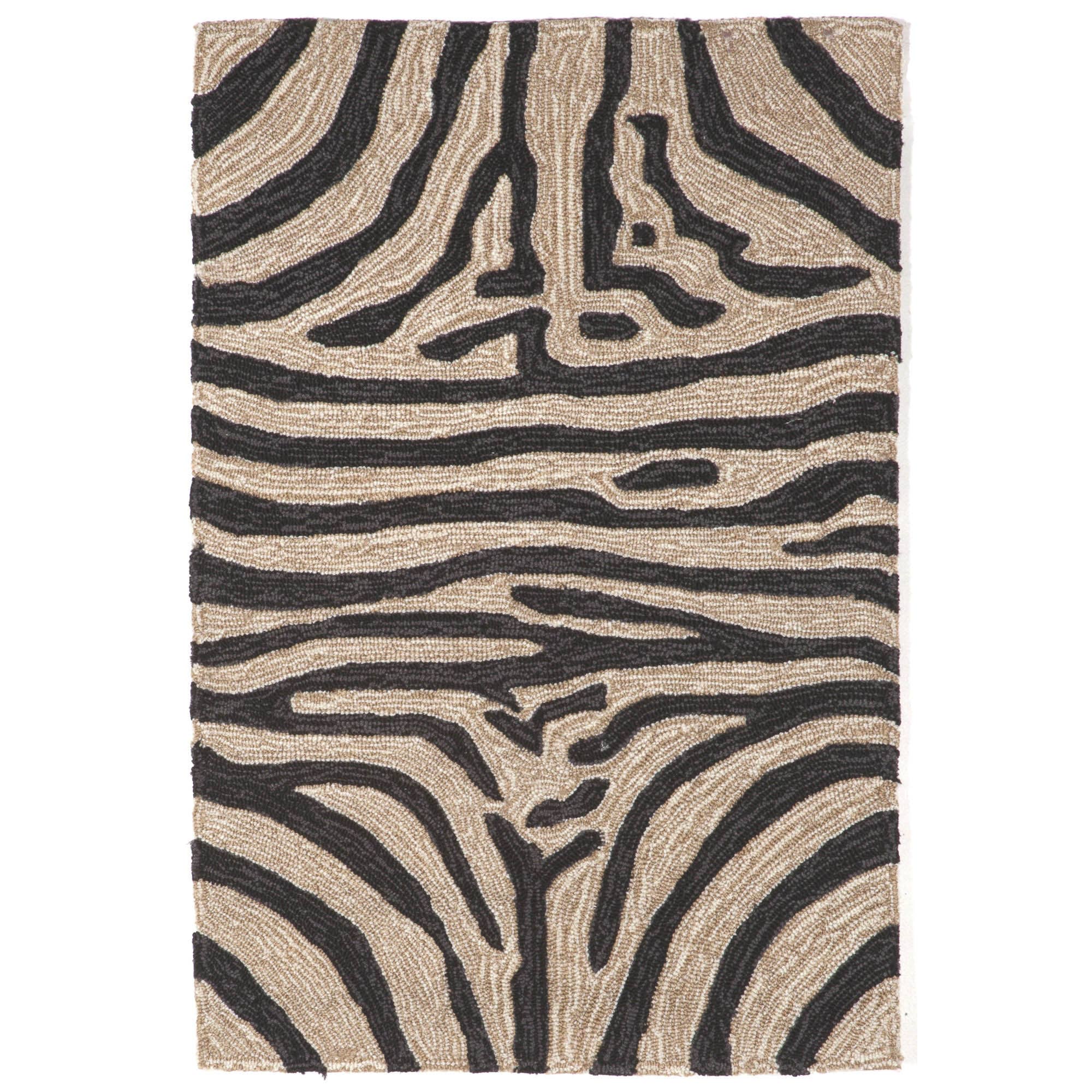 Liora Manne - Wholesale Area Rug - Ravella Zebra Indoor/Outdoor Rug1