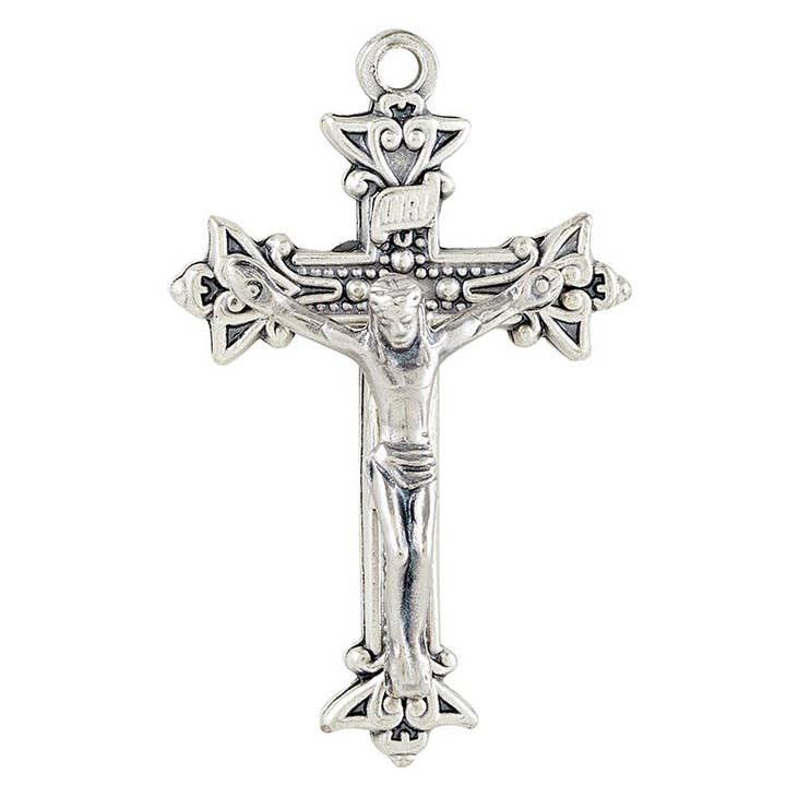 Christian Brands Catholic - Wholesale Wall Cross - So 1-1/4" Hrtg Crucifix/18"