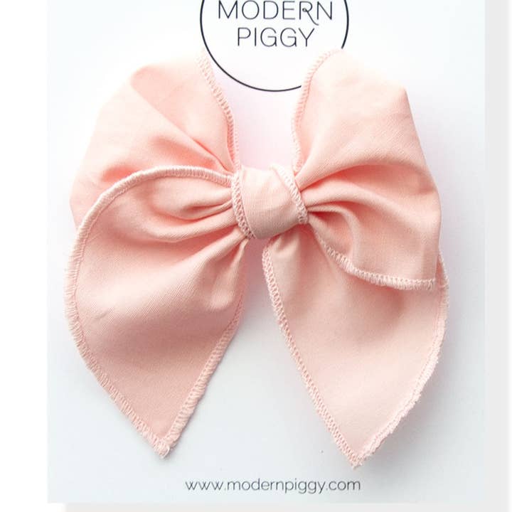 Candy Pink | Petite Party Bow for wholesale by Modern Piggy