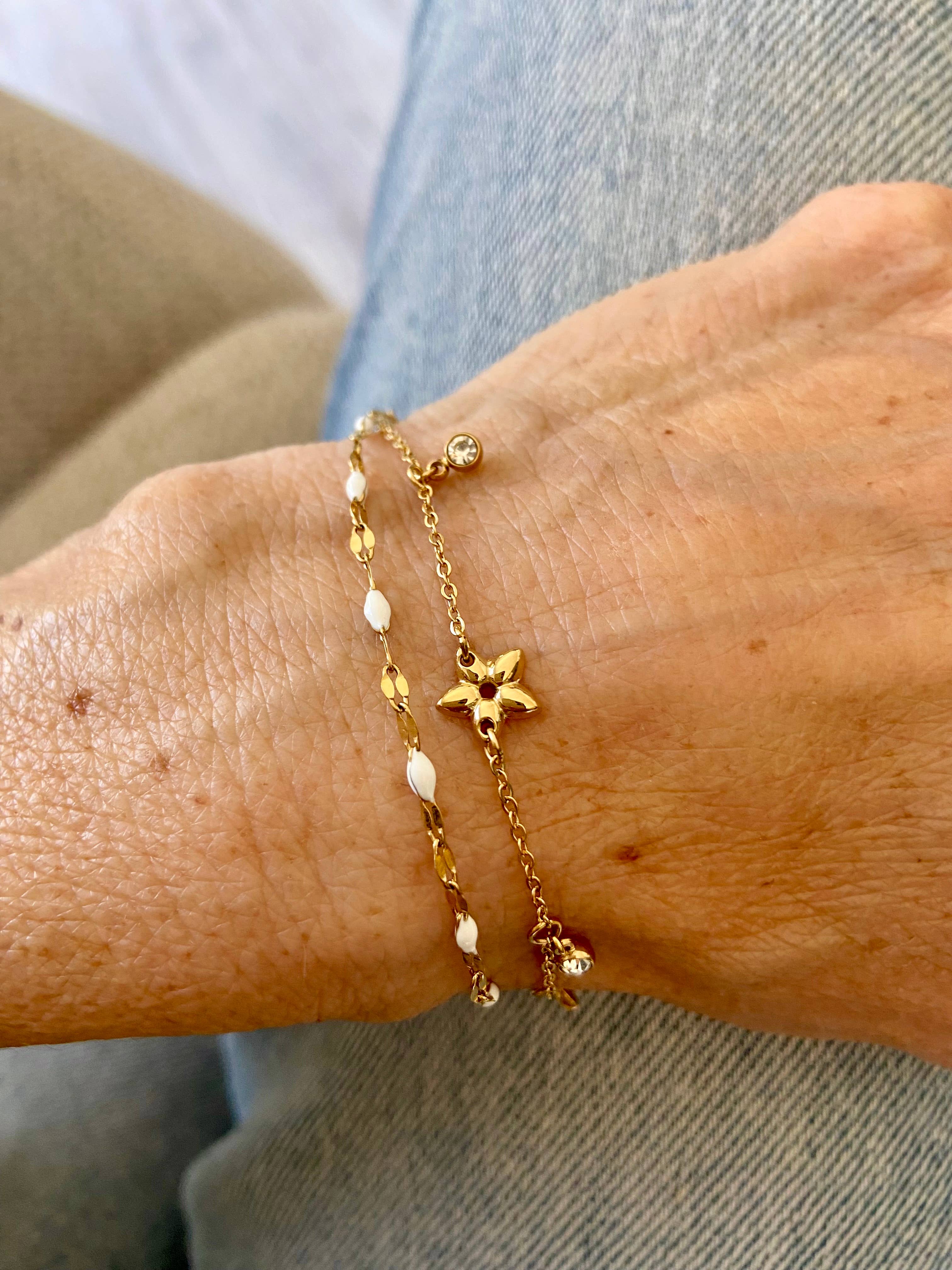 Ma Cocotte - Wholesale Charm/Dangle Bracelet - Flora bracelet