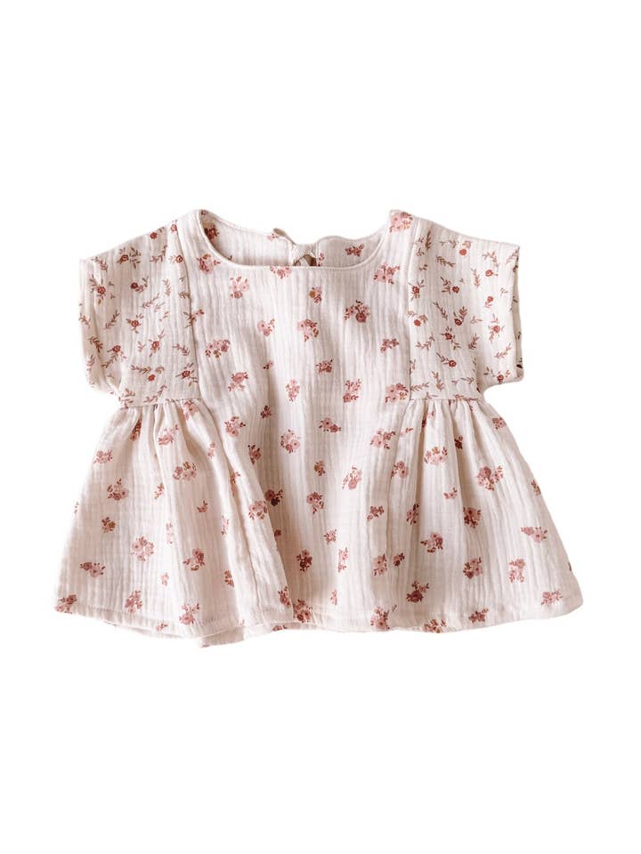 Malia baby dress / vintage floral for wholesale by PETITE EvelinaApparel