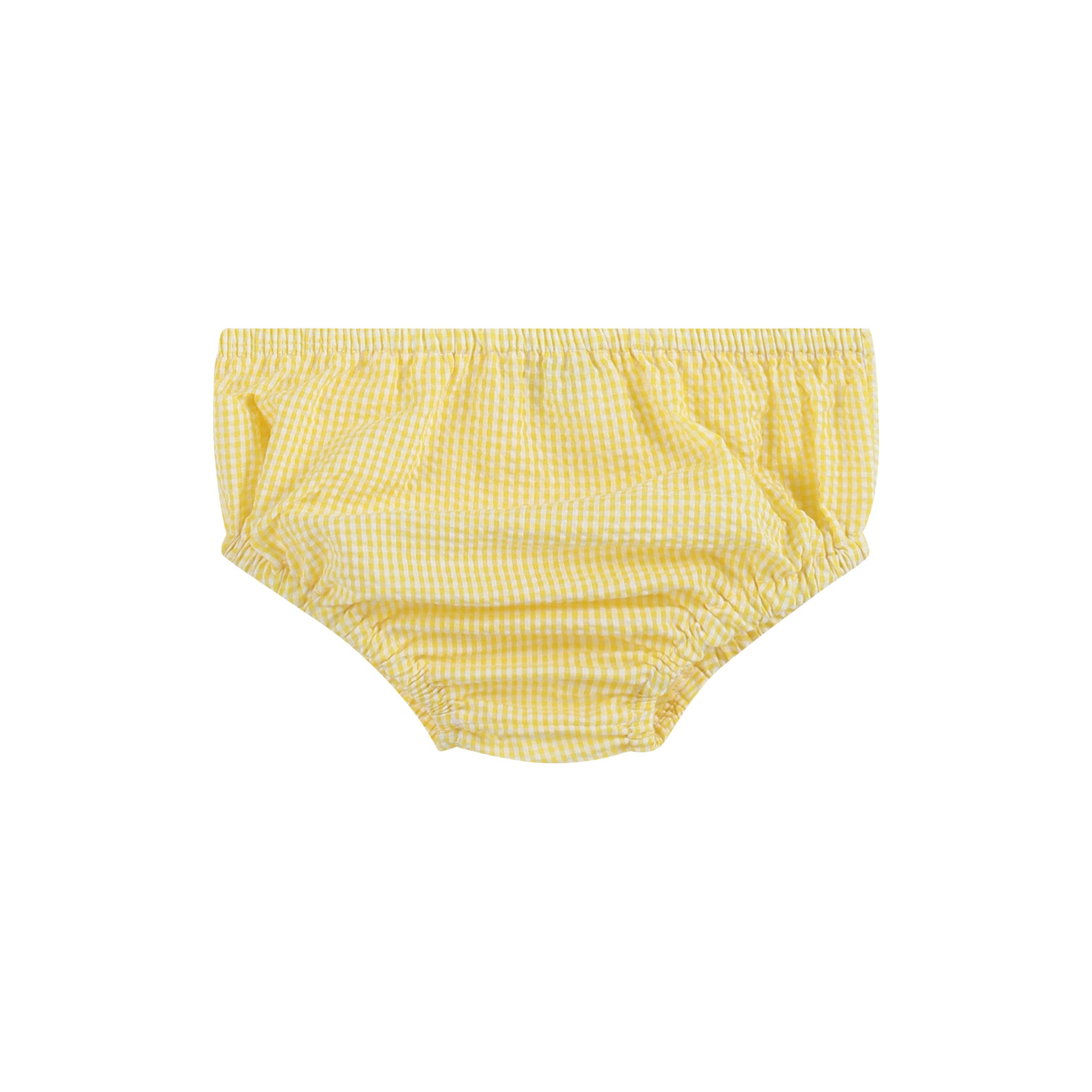 Lil Cactus - Wholesale Clothing Set - Baby - Yellow Lemon Dress and Panty Cover Set6