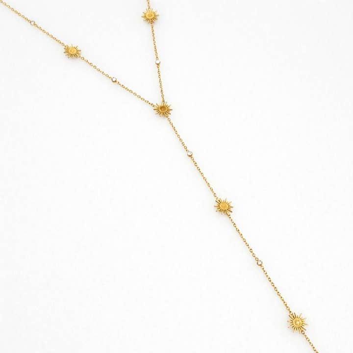 Chain in Y Sun for wholesale by Poudre Bijoux
