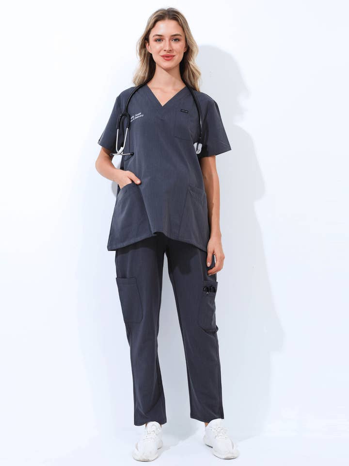 Alina Mae Maternity - Wholesale Healthcare Uniform - Women's - Maternity Scrubs Shirt for Pregnancy27