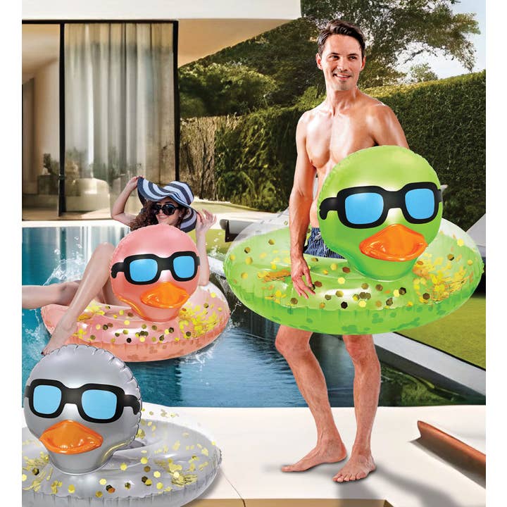 Cota Global – wholesale Inflatables – POZA - DUCK POOL TUBE - GREEN GOLD4