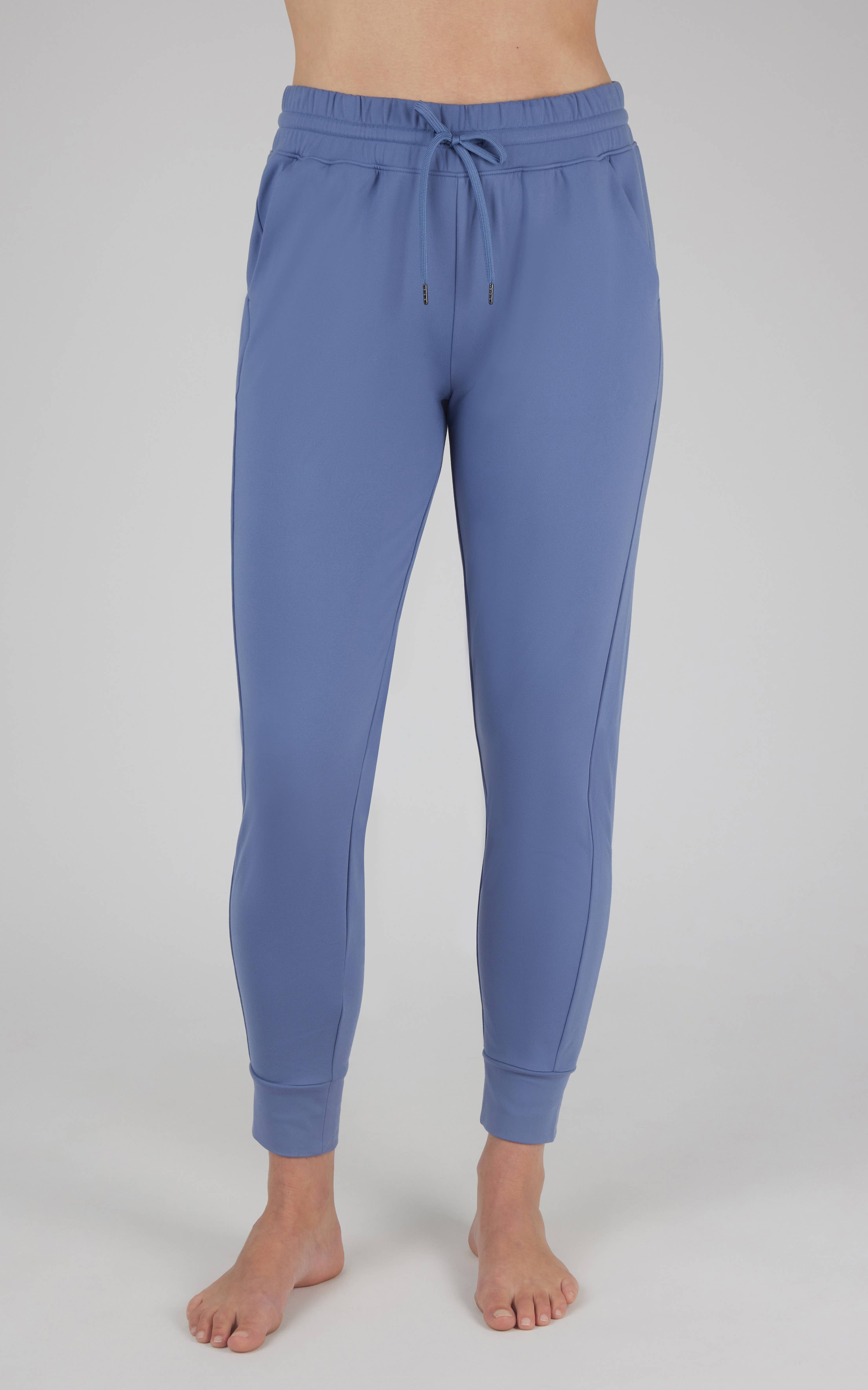 90 Degree by Reflex & Yogalicious - Wholesale Athletic Sweatpants/Joggers - Women's - Women's Fleece Inside Everyday Jogger with Drawstring4