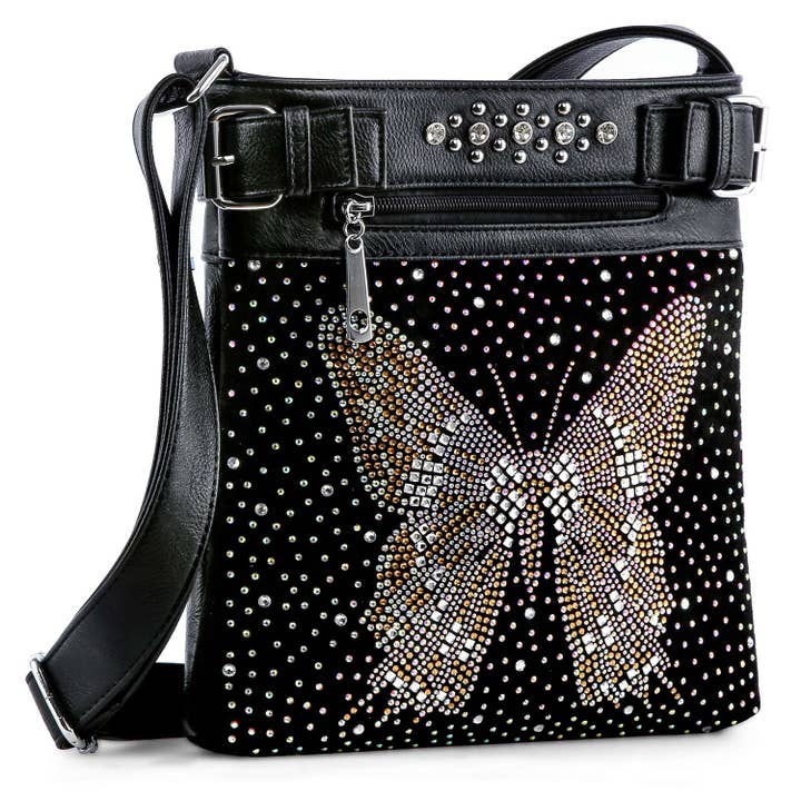 Butterfly Crossbody Sling for wholesale by Handbag Express