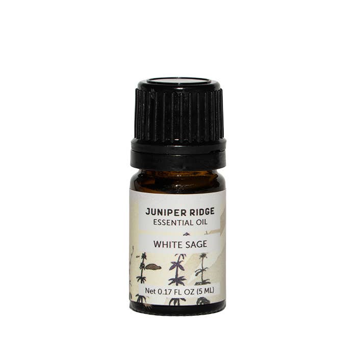 Olio essenziale di salvia bianca (5 ml) per la vendita all'ingrosso da parte di Juniper Ridge