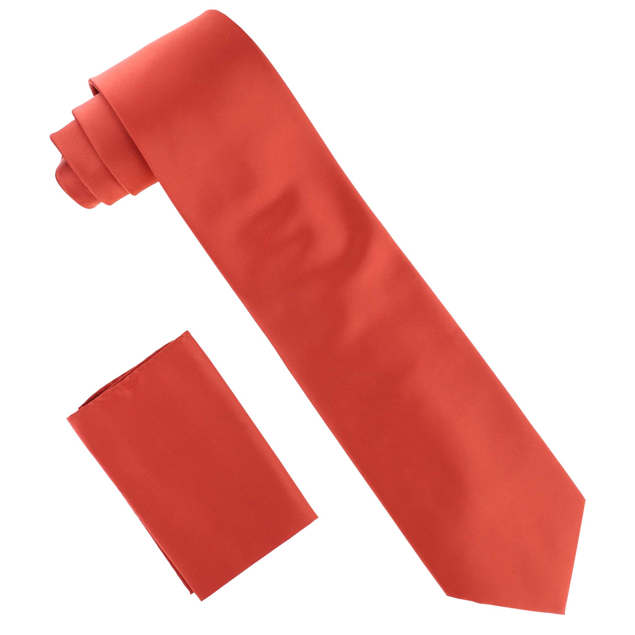 Dubal Brothers – wholesale Slipsar – Herr – Vittorio Farina Solid Satin slips & Pocket Square av Classy Manschettknappar37