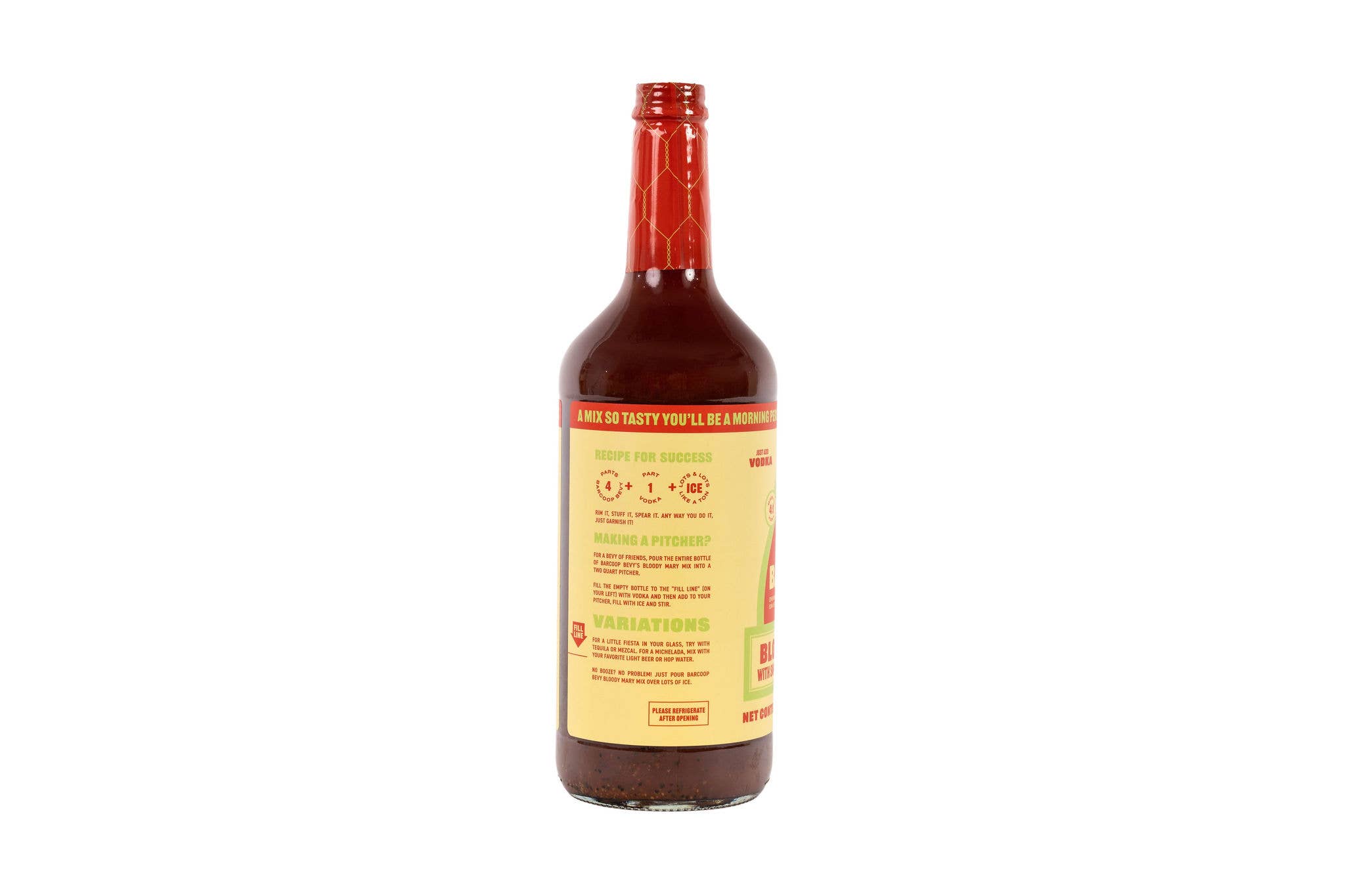 Bittermilk Bottling Co. - Wholesale Cocktail Mix/Syrup - Bloody Mary with Smoked Sea Salt and Chiles Cocktail Mixer5