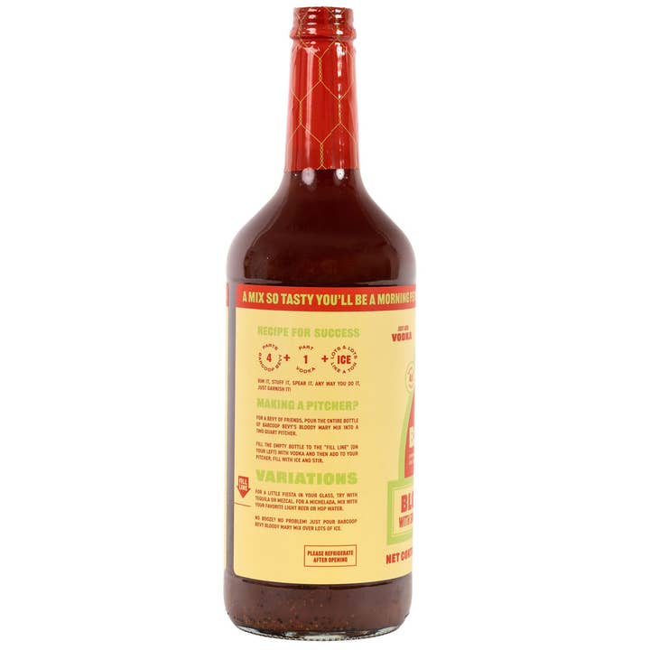 Bittermilk Bottling Co. - Wholesale Cocktail Mix/Syrup - Bloody Mary with Smoked Sea Salt and Chiles Cocktail Mixer5
