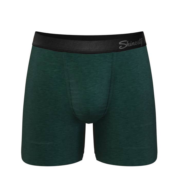 A Árvore Cai | Cueca com Bolsa Forest Green Ball Hammock® por atacado de Shinesty, Inc