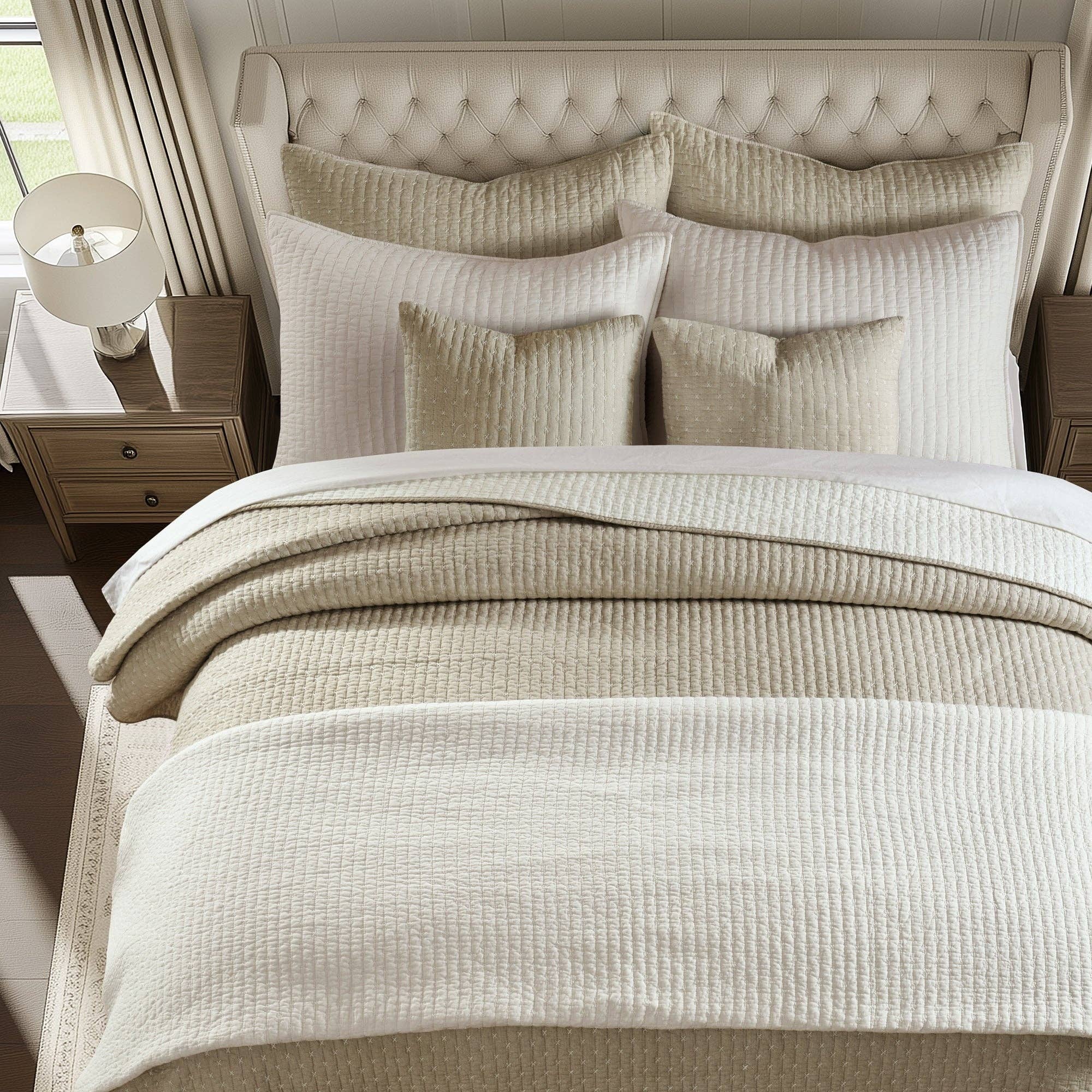 Levtex Home - Vente Parure de lit - Ensemble de couette en point de croix39