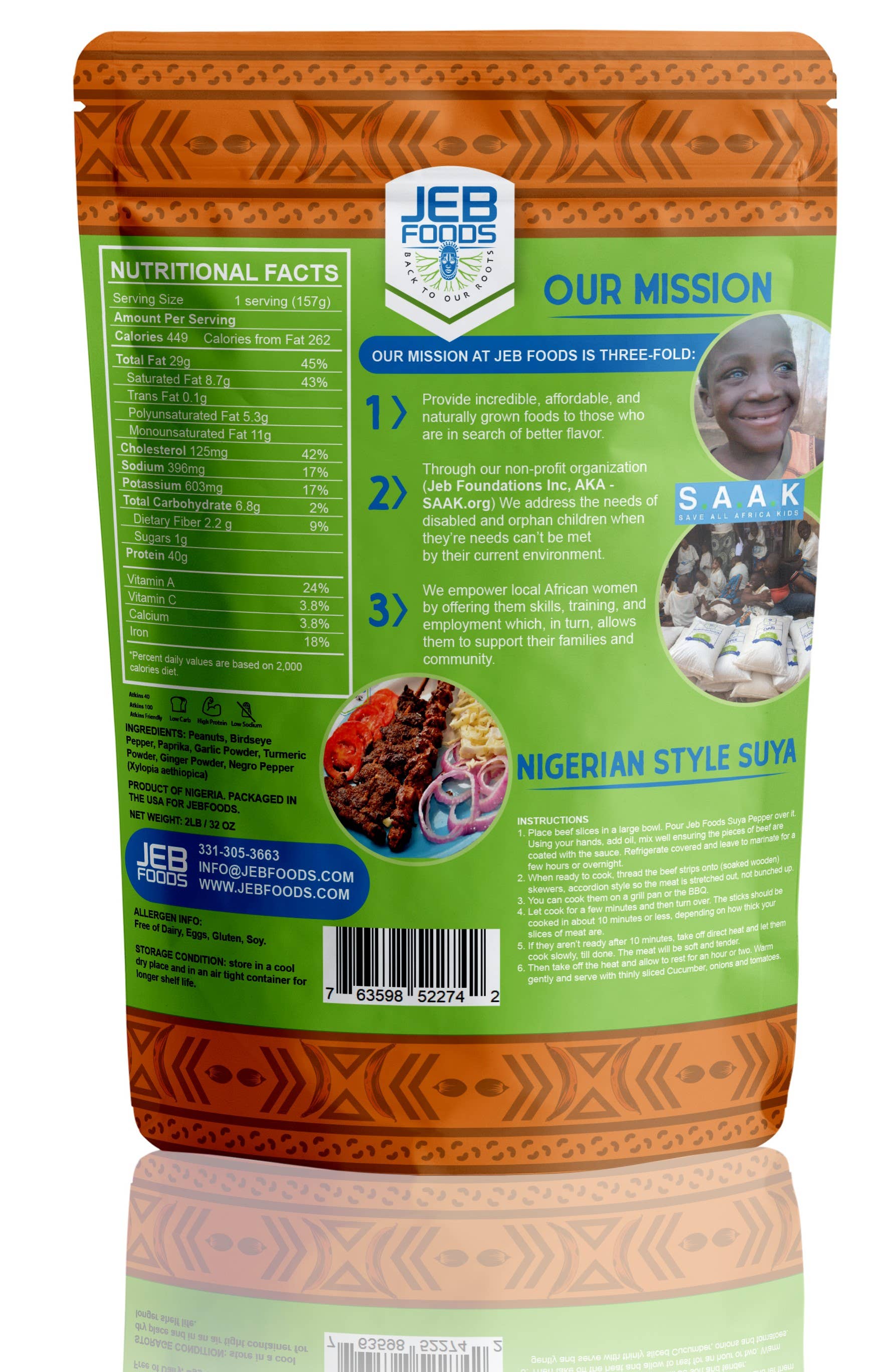 Jeb Foods – Großhandel Gewürzmischungen – Suya-Pfeffer1