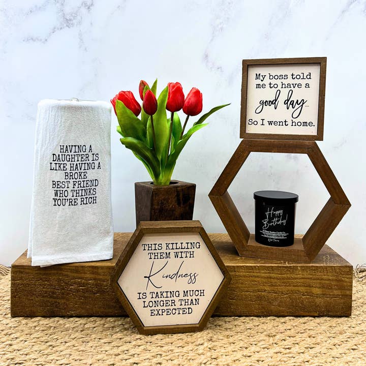Driftless Studios - Wholesale Jar/Filled Candle - Happy Birthday Candle - Soy Wax Candles - Birthday Candles