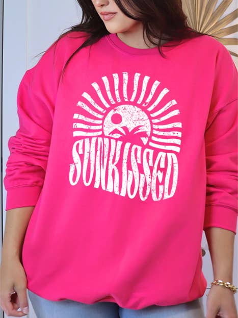 Sunkissed Sweatshirt for wholesale by Wildberry Waves