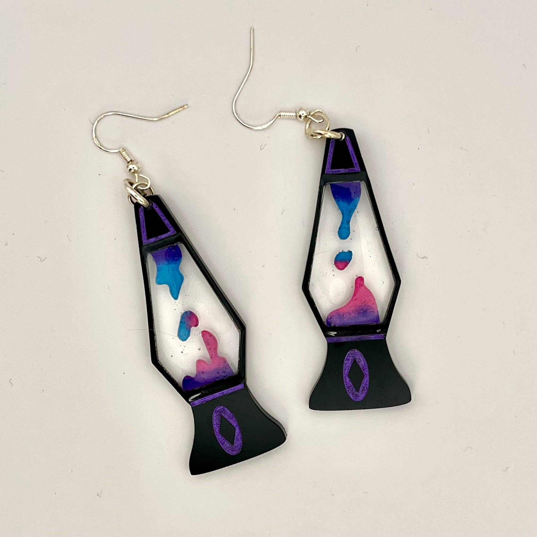 The Spooky Haus - Wholesale Dangle Earrings - Lava Lamp Earrings2