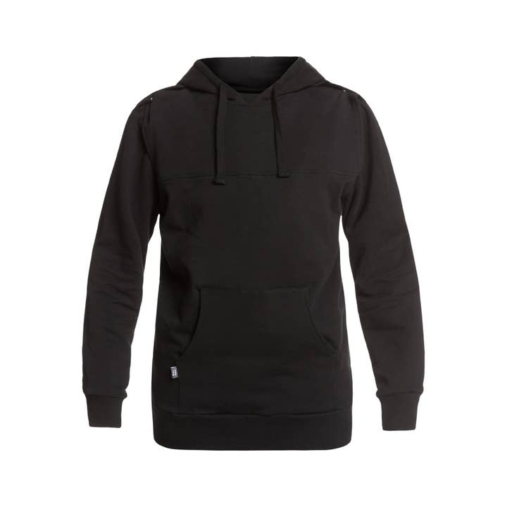 Draagzak met capuchon - Motherhood & Fatherhood - Zwart voor wholesale door Mama Hangs