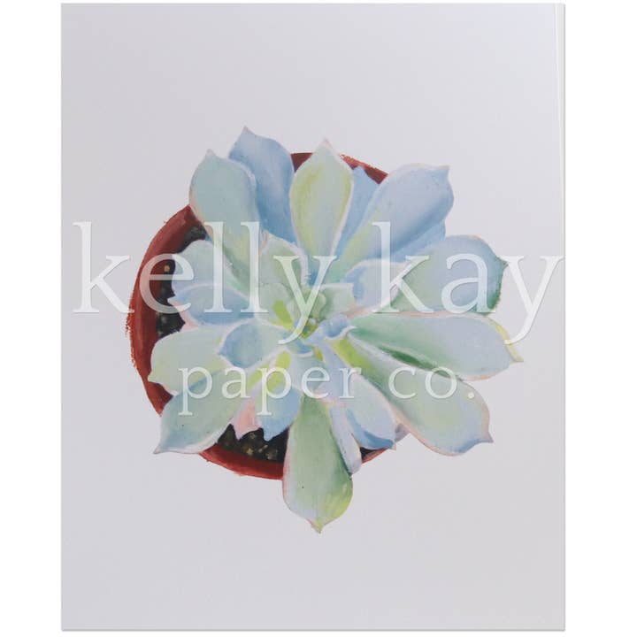 Kunstdruck | Succulent Basic für den Großhandel von Kelly Kay Paper Co.