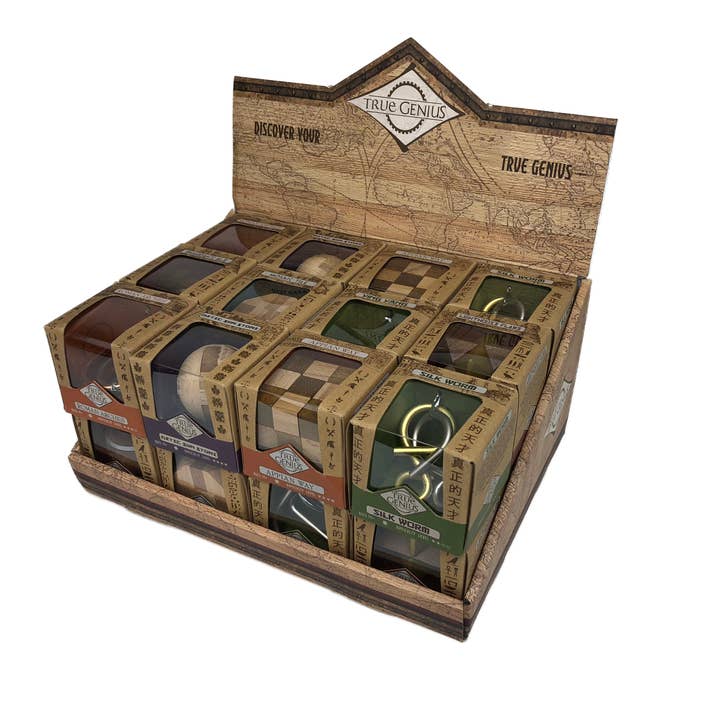 Project Genius - Wholesale Puzzle - Adult - 24-Piece True Genius Assorted Display (Individual SRP $6.00)