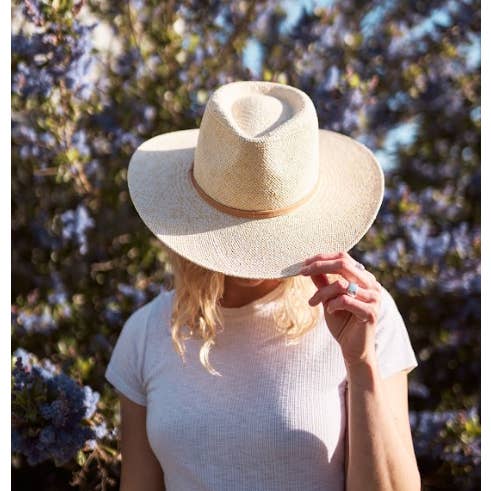 Natural Chapéu de Palha Safari - Estilo Johvan Tamanho Aberto 12 para venda a revendedores na Faire2