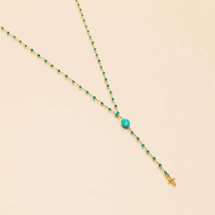 KORT LAGUN KORS ZIRKONER RADBAND för wholesale av Une A Une